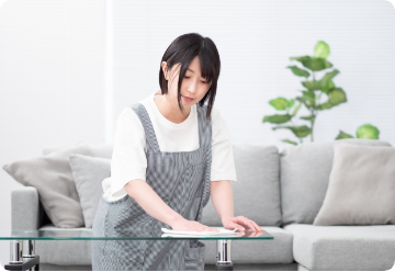 お部屋のお掃除